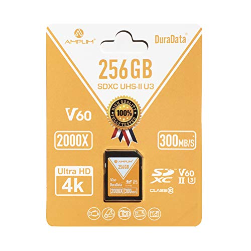 Amplim 256GB V60 SD Card