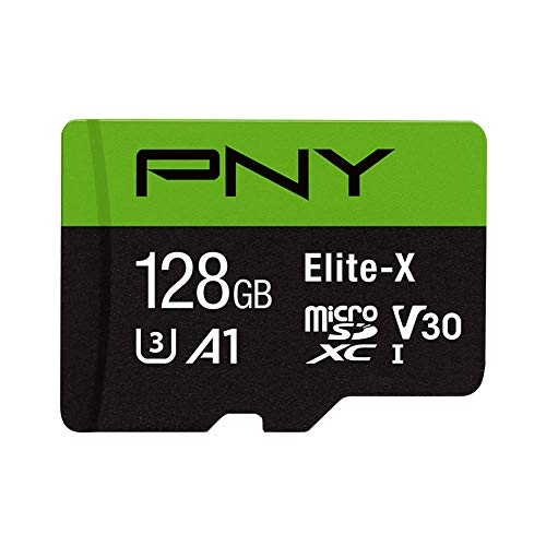 PNY 128GB Elite-X microSDXC Flash Memory Card