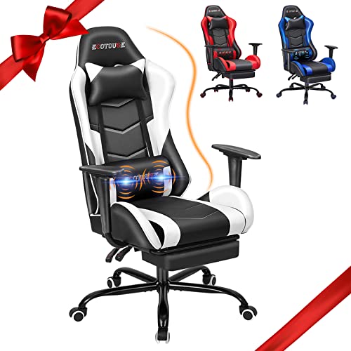 ECOTOUGE PC Massage Gaming Chair