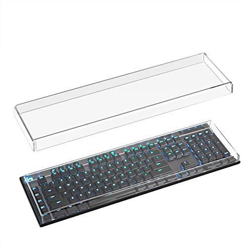 Clear Acrylic Keyboard Dust Cover for Logitech & Corsair Gaming Keyboards