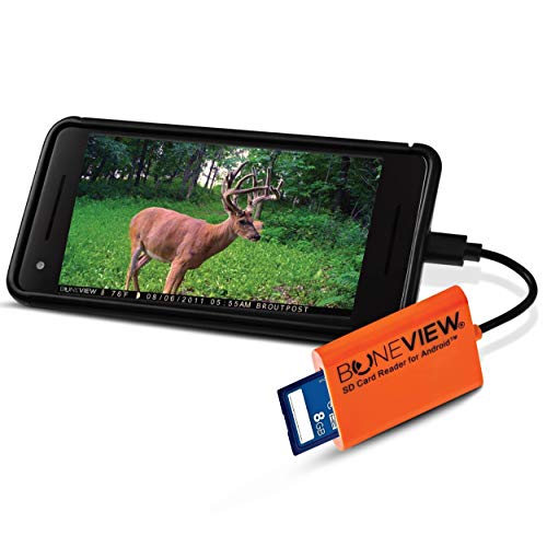 BoneView SD Card Reader for Android - Wirelessly Access Trail Camera Media on Phone