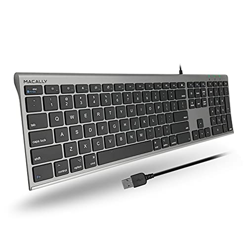 Ultra-Slim USB Wired Computer Keyboard