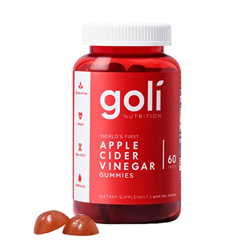 Goli ACV Gummies - Vegan, Non-GMO, Gluten-Free, Delicious Health Boost!