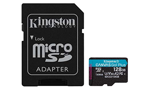 Kingston 128GB Canvas Go Plus MicroSDXC Memory Card