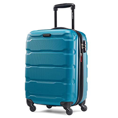 Samsonite Omni PC Carry-On Expandable Luggage, Caribbean Blue