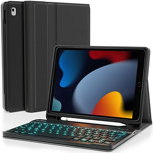 EVEO iPad Case With Keyboard - Transform Your iPad Into a Notebook Laptop!