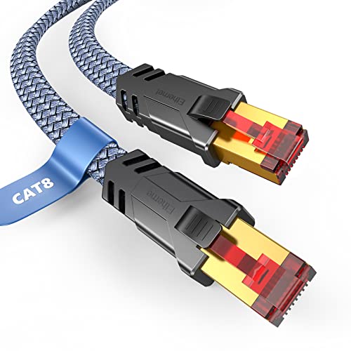 High-Speed Cat 8 Ethernet Cable 50 FT