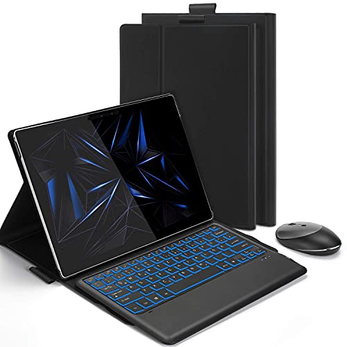 Backlight Keyboard Case with Mouse for Microsoft Surface Pro