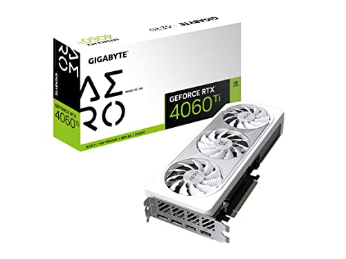 Gigabyte GeForce RTX 4060 Ti AERO OC 8G Graphics Card