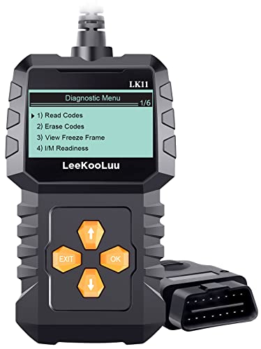 LeeKooLuu LK11 OBD2 Scanner: Easy-to-Use Code Reader for All Cars