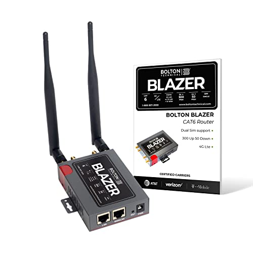 Blazer 4G LTE CAT6 WiFi 6 Portable Cellular Router