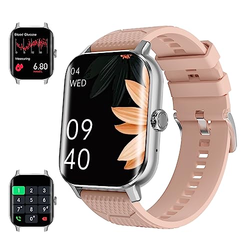 Smart Watch with Blood Glucose Health Monitor