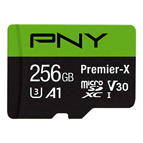 PNY 256GB Premier-X Class 10 U3 V30 microSDXC