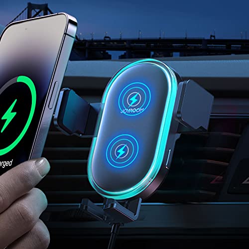 Versatile Wireless Car Charger Mount for iPhone and Galaxy