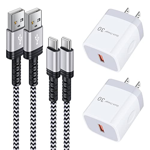 Quick Charge 3.0 Android Charger C Cable - 10ft Fast Charging
