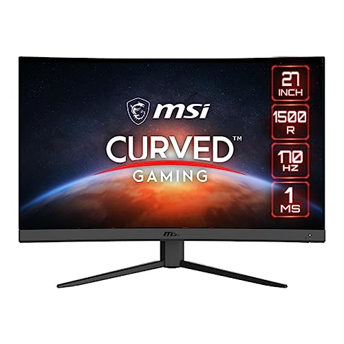 MSI Optix G27CQ4 E2 Curved Gaming Monitor – Immersive and High-Resolution