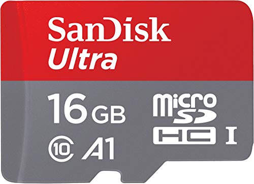 SanDisk 16GB Ultra microSDHC UHS-I Memory Card