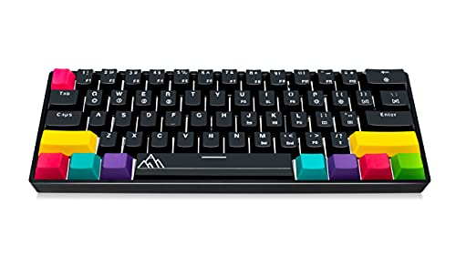 ASCENY GK61 Mechanical Keyboard - Versatile, Customizable, and Compact