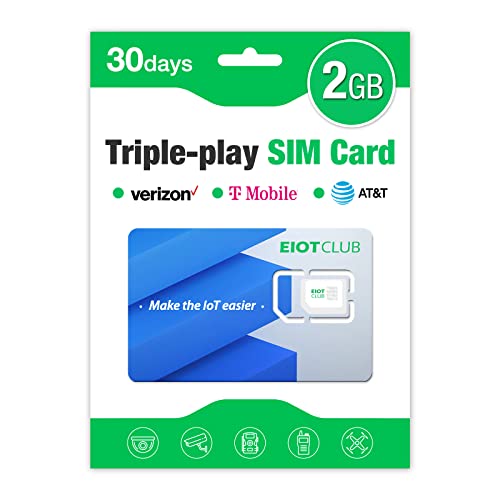 EIOTCLUB SIM Card Triple Play