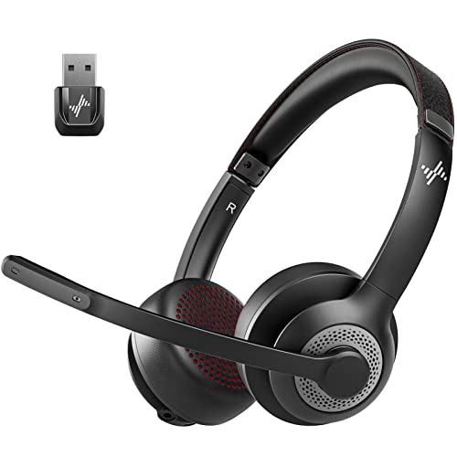 AI Noise Cancelling Wireless Headset