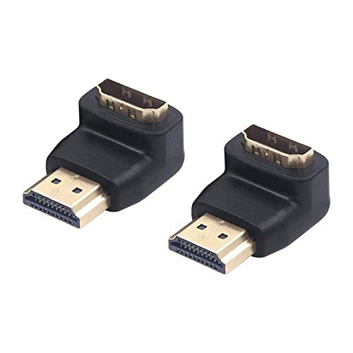 VCE HDMI 90 Degree Adapter 2 Pack