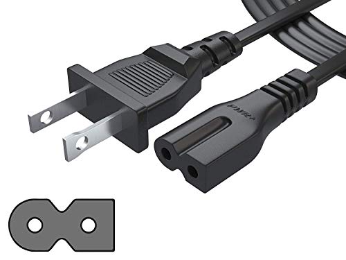 Pwr+ 2 Prong Slot Ac Power Cord