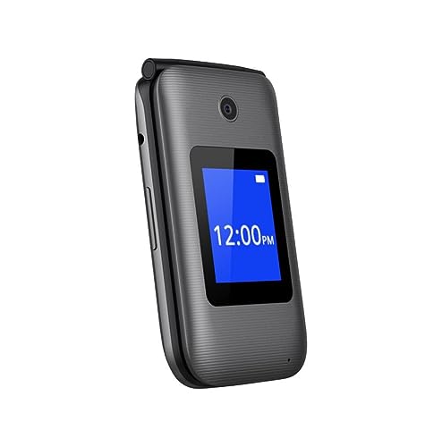 Coolpad Belleza 3321A Flip Phone - Gray Color
