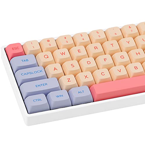 Fogruaden Marshmallow Keycaps Set - Durable and Customizable Keycaps for Mechanical Keyboards