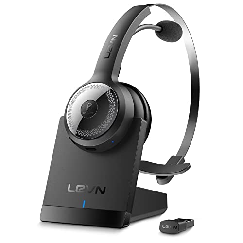 LEVN Noise Cancelling Bluetooth Headset