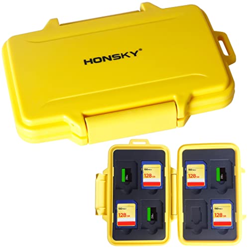 Honsky Waterproof SD Card Holder