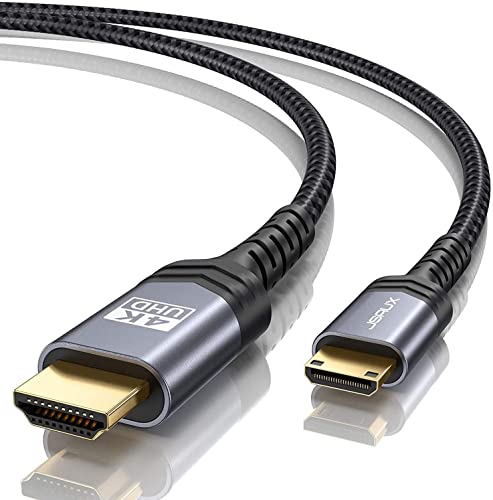 Mini HDMI to HDMI Cable 3FT - High Speed 4K
