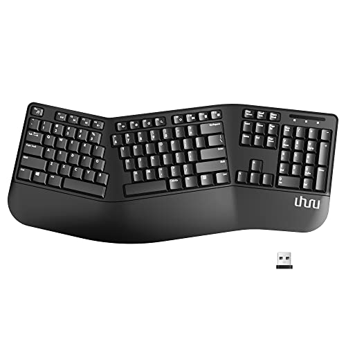 UHURU Wireless Keyboard with Ergonomic Design