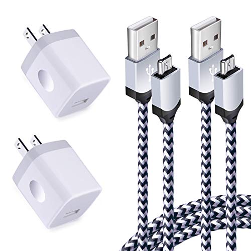USB Wall Charger and Micro USB Cable Combo