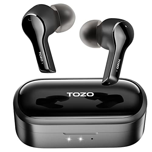 TOZO T9 True Wireless Earbuds - Crystal-Clear Calls, Immersive Sound, Waterproof