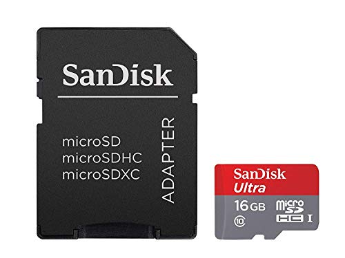 SanDisk Ultra 16GB Micro SDHC UHS-I/Class 10 Card