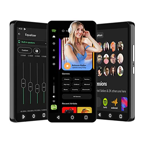 Smart Android Music Player with Bluetooth and WiFi