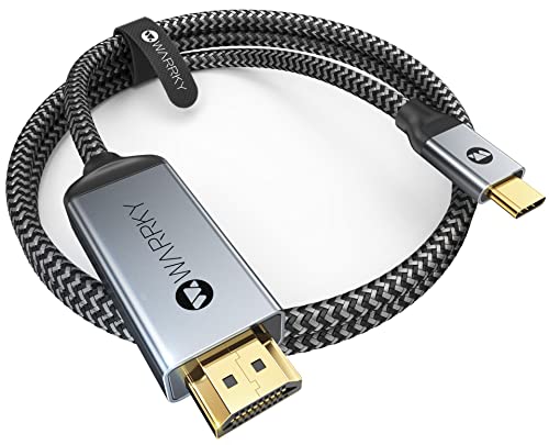 Warrky USB C to HDMI Cable 4K - Stream 4K UHD Content with Ease