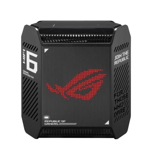 ASUS ROG Rapture GT6 Tri-Band WiFi 6 Gaming Router