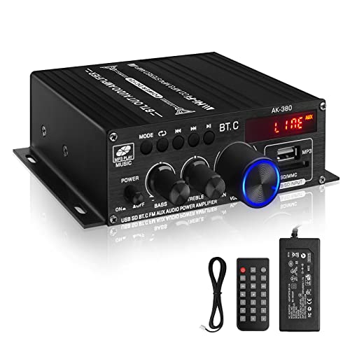 AK-380 USB SD BT.C FM AUX Audio Power Amplifier