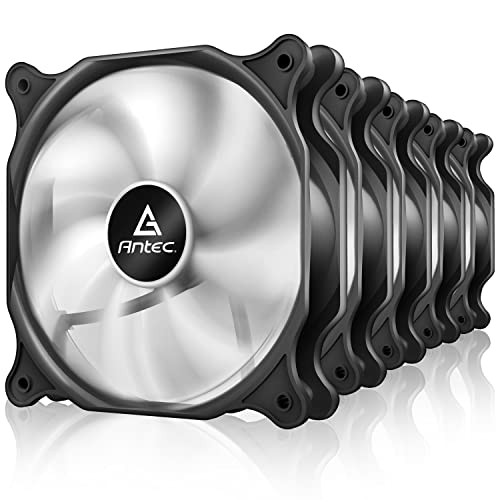 Antec 120mm Case Fan, High Performance, 3-pin Connector, F12 Series 5 Packs