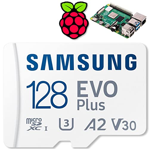 128GB Raspberry Pi Preloaded Evo Plus Micro SD Card