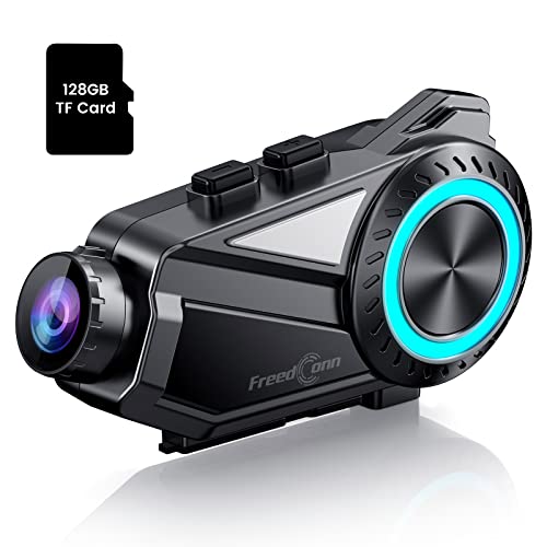 FreedConn Bluetooth Headset with 2K Camera