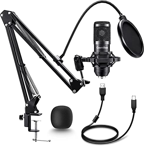 USB Microphone - Professional Recording Mic for Gaming and Streaming