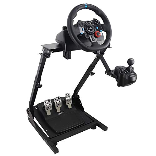 Height Adjustable & Foldable Steering Wheel Stand