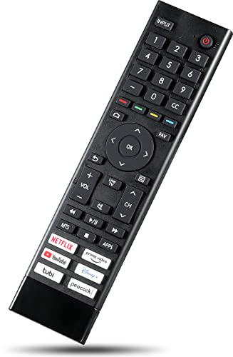 ERF3J80H Replacement Remote Control for Hisense 4K UHD Android Smart TV
