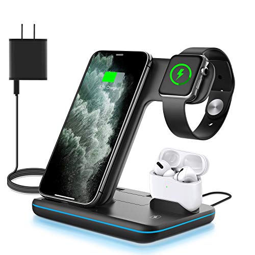 WAITIEE Wireless Charger 3 in 1 - Efficient and Stylish Charging Station