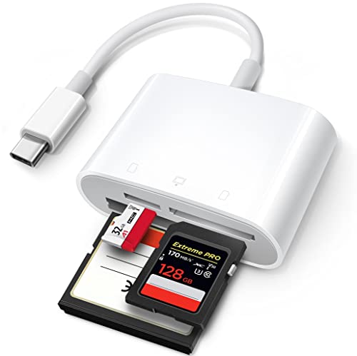 USB C SD Card Reader for iPad/Mac/MacBook