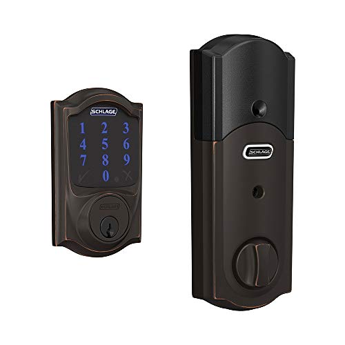 SCHLAGE Connect Smart Deadbolt With Alarm