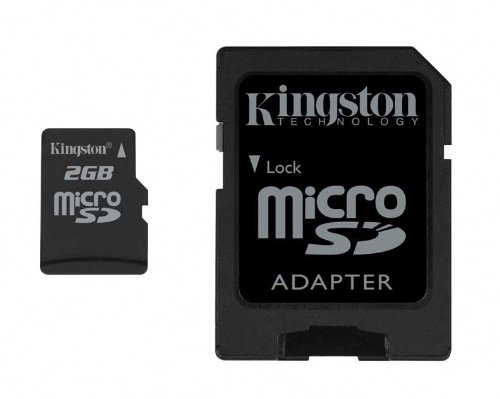 Kingston 2 GB microSD Flash Memory Card