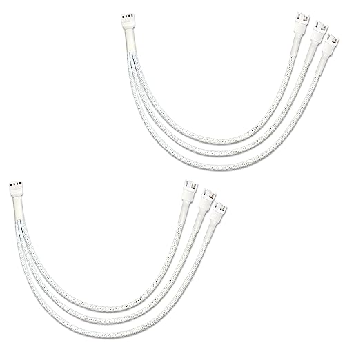 JAZZCOOLING 4 Pin PC Fan Splitter Cable